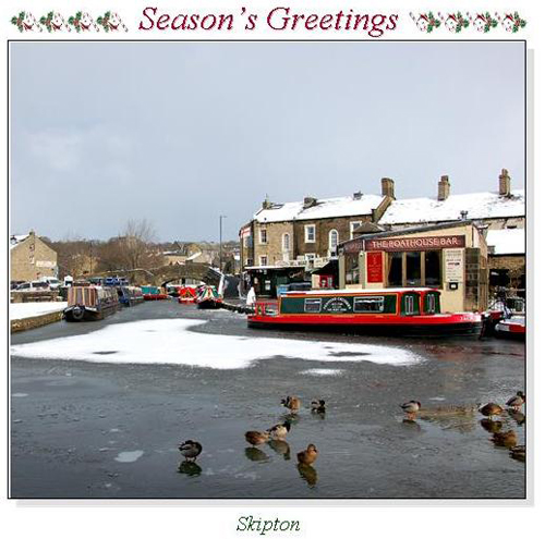 Skipton Christmas Square Cards
