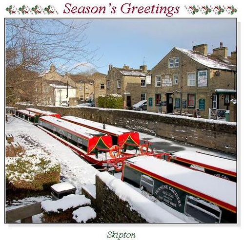 Skipton Christmas Square Cards
