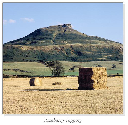Roseberry Topping Square Cards