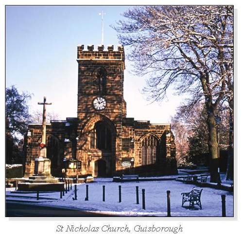 St Nicholas Church, Guisborough Square Cards