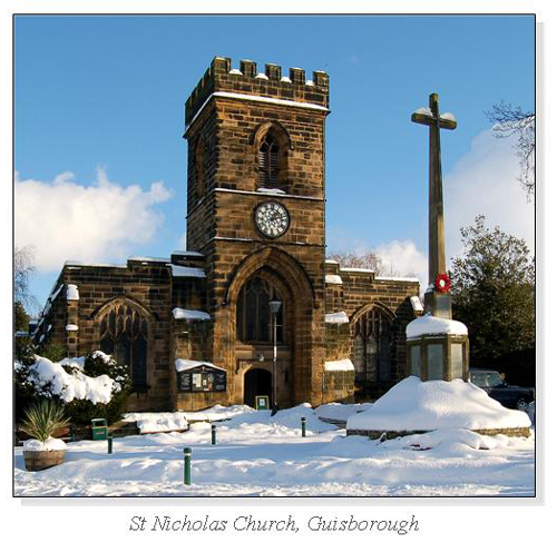 St Nicholas Church, Guisborough Square Cards