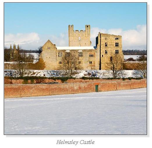 Helmsley Castle Square Cards