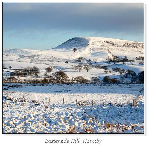 Easterside Hill, Hawnby Square Cards