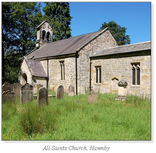 All Saints Church, Hawnby Square Cards