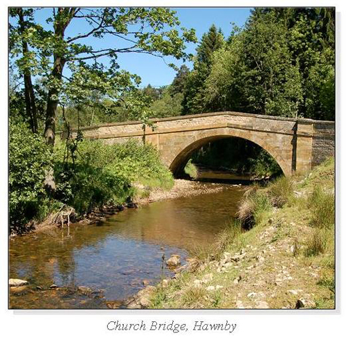 Church Bridge, Hawnby Square Cards