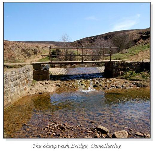 The Sheepwash Bridge, Osmotherley Square Cards