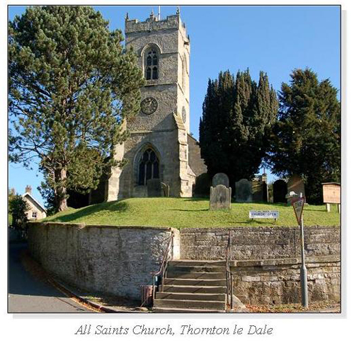 All Saints Church, Thornton le Dale Square Cards