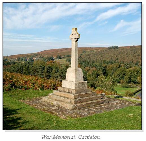 War Memorial, Castleton Square Cards