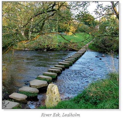 River Esk, Lealholm Square Cards