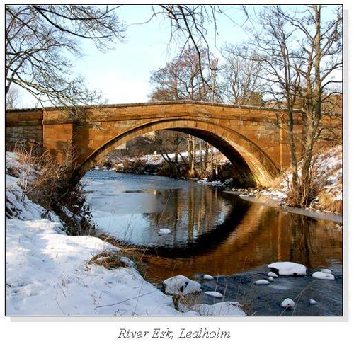 River Esk, Lealholm Square Cards