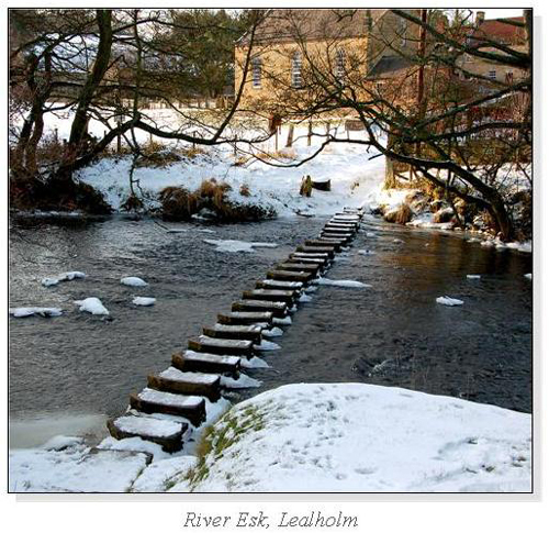 River Esk, Lealholm Square Cards