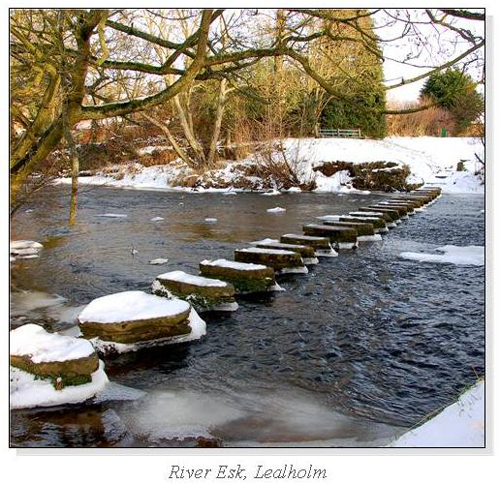 River Esk, Lealholm Square Cards