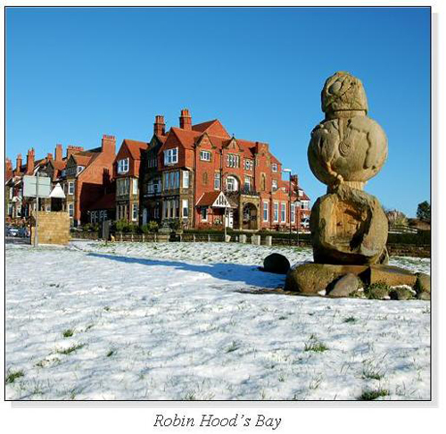 Robin Hood's Bay Square Cards