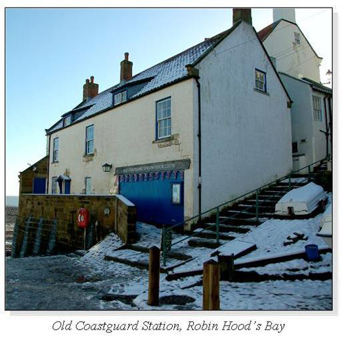 Old Coastguard Station, Robin Hood's Bay Square Cards