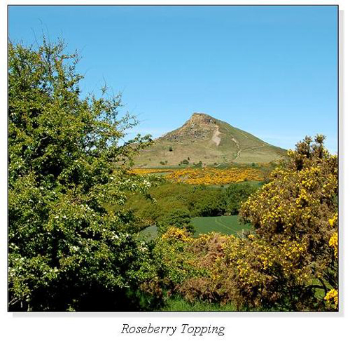 Roseberry Topping Square Cards