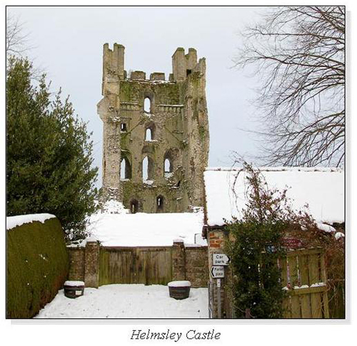 Helmsley Castle Square Cards