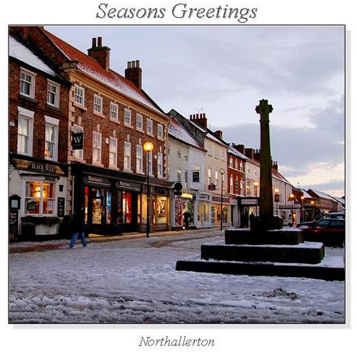 Northallerton Christmas Square Cards