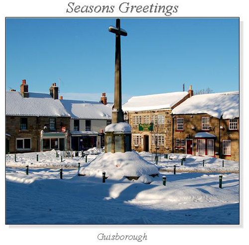 Guisborough Christmas Square Cards