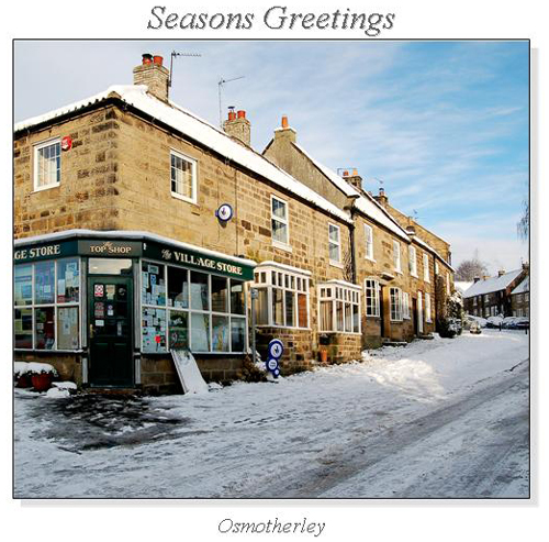Osmotherley Christmas Square Cards