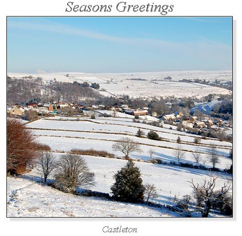 Castleton Christmas Square Cards