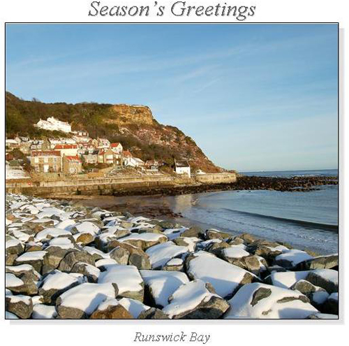 Runswick Bay Christmas Square Cards