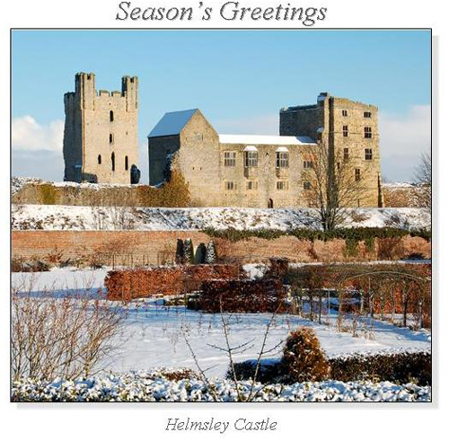 Helmsley Castle Christmas Square Cards