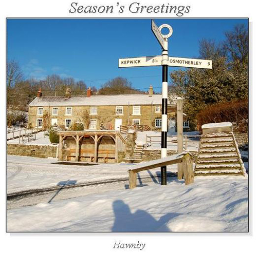 Hawnby Christmas Square Cards