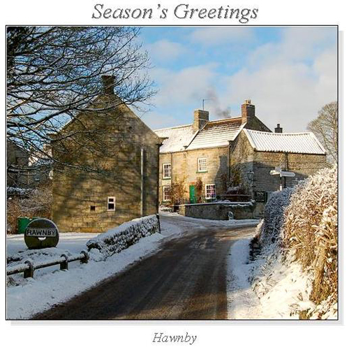 Hawnby Christmas Square Cards