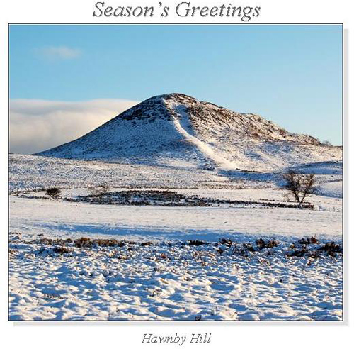 Hawnby Hill Christmas Square Cards