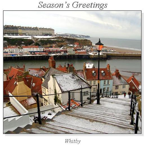 Whitby Christmas Square Cards