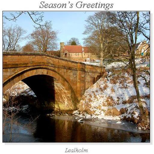 Lealholm Christmas Square Cards
