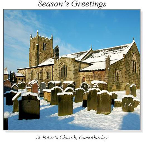 St Peter's Church, Osmotherley Christmas Square Cards