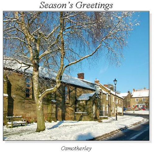 Osmotherley Christmas Square Cards