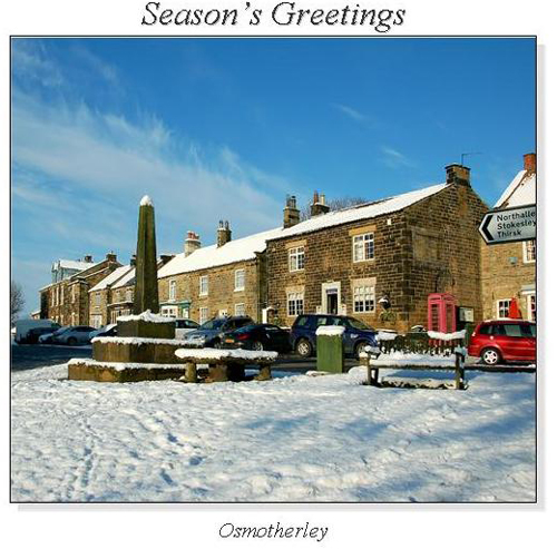 Osmotherley Christmas Square Cards