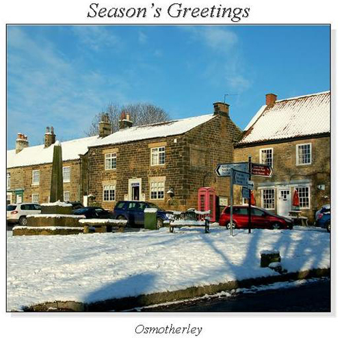 Osmotherley Christmas Square Cards