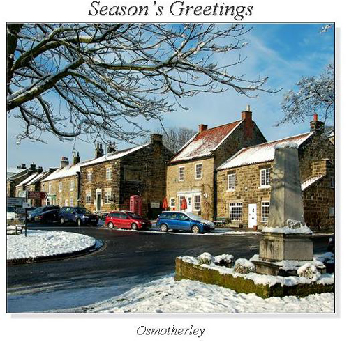 Osmotherley Christmas Square Cards