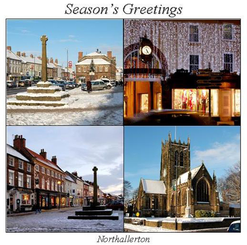 Northallerton Christmas Square Cards
